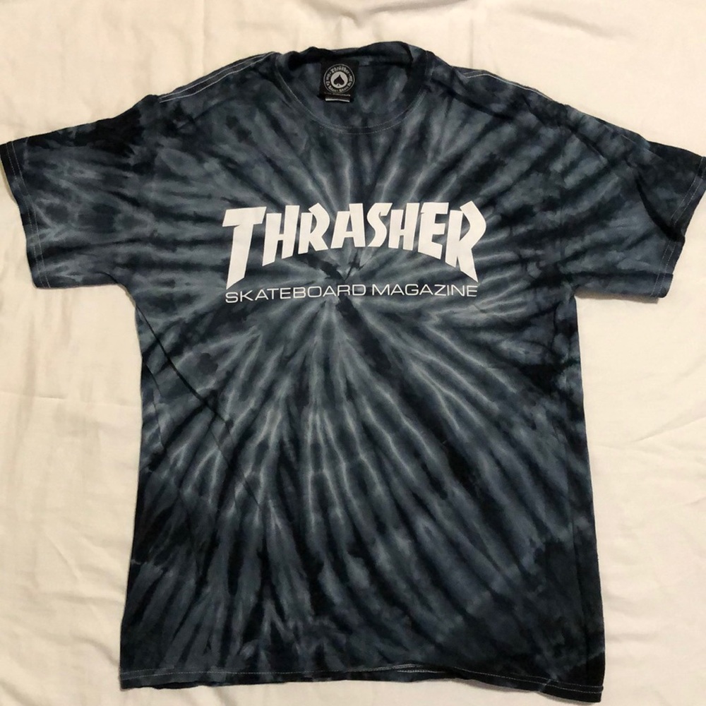 Thrasher tie dye